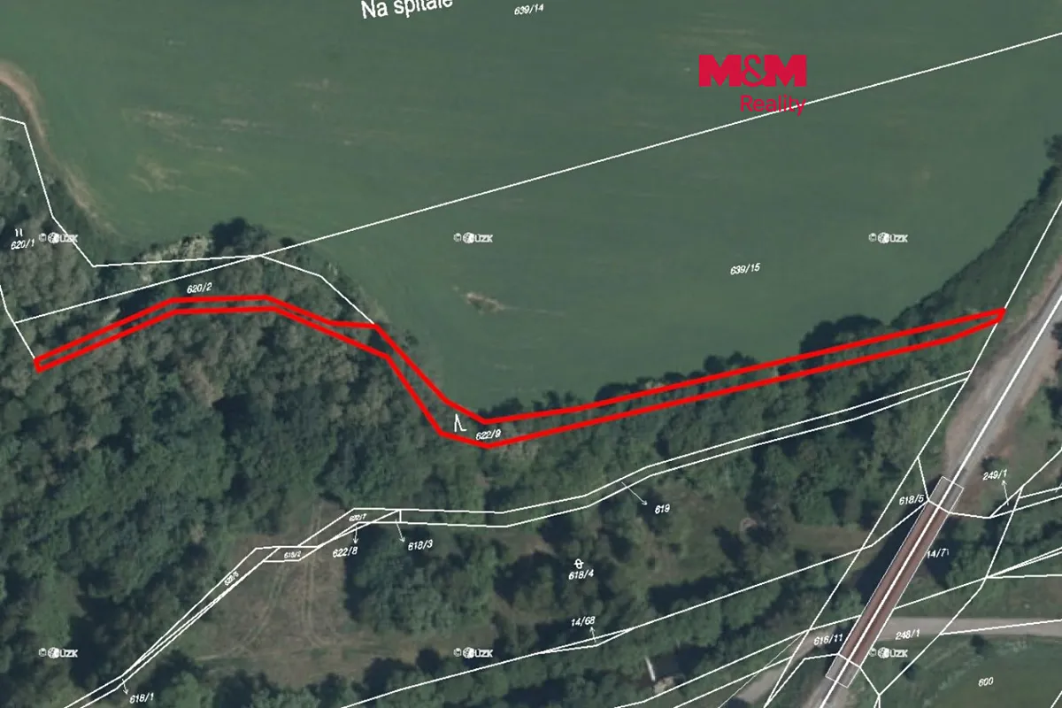 Prodej lesa 909 m²